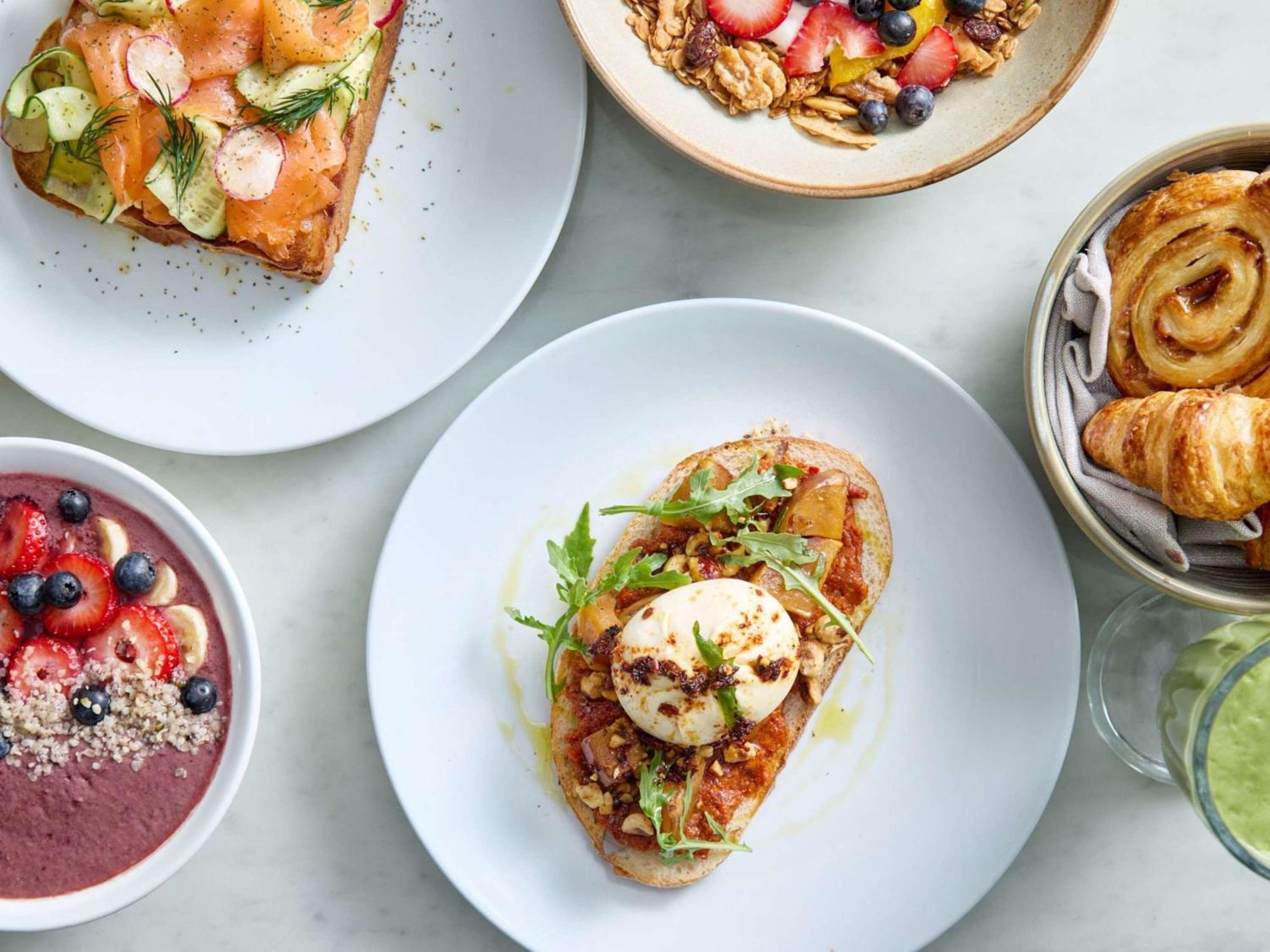 فندق بولمان كي غراند ميناء سيدني المظهر الخارجي الصورة Breakfast at the Hotel